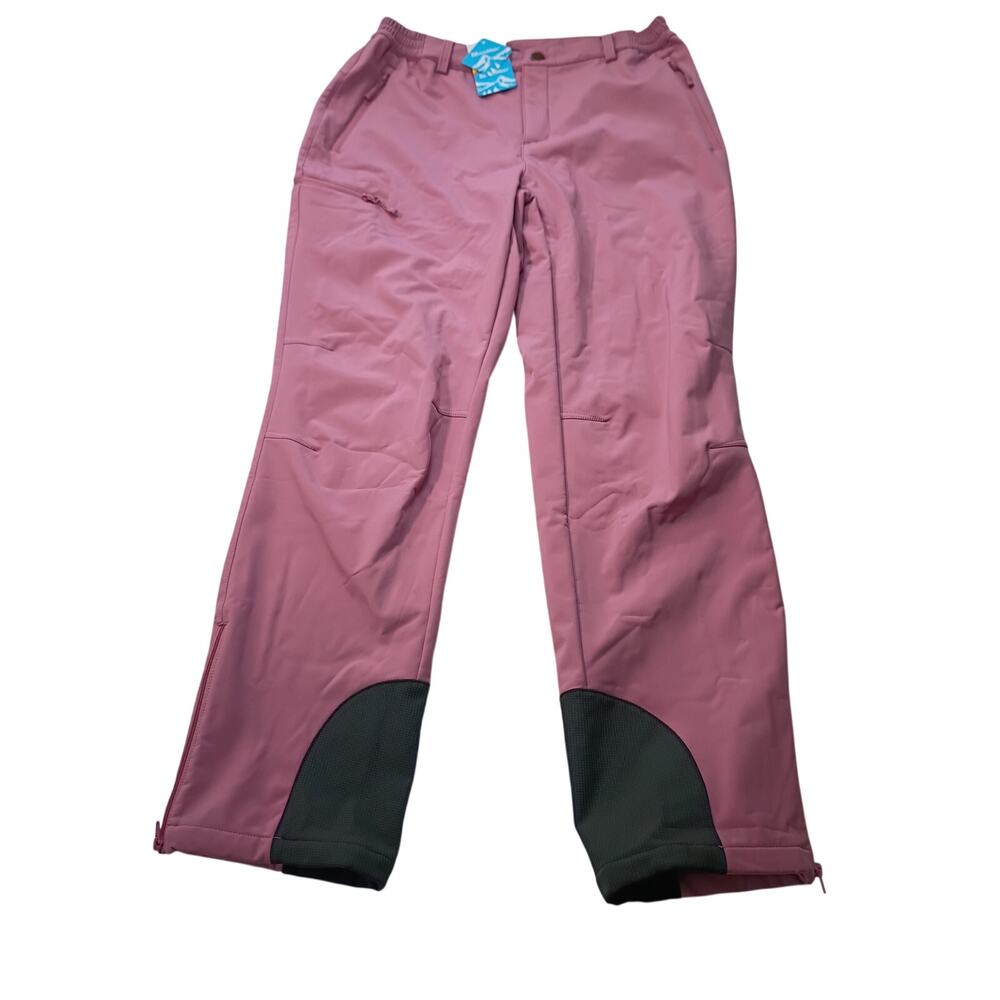 MAGCOMSEN Women's Fleece Lined Water Resistant Pants - LG
